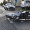 Motoros életét mentették meg a rendőrök