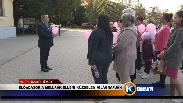 ELŐADÁSOK A MELLRÁK ELLENI KÜZDELEM VILÁGNAPJÁN ELŐADÁSOK A MELLRÁK ELLENI KÜZDELEM VILÁGNAPJÁN