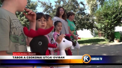 TÁBOR A CSOKONAI UTCAI OVIBAN