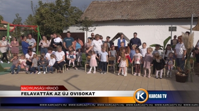 FELAVATTÁK AZ ÚJ OVISOKAT