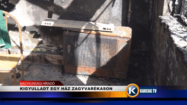 KIGYULLADT EGY HÁZ ZAGYVARÉKASON