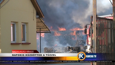 NAPOKIG KÜZDÖTTEK A TŰZZEL