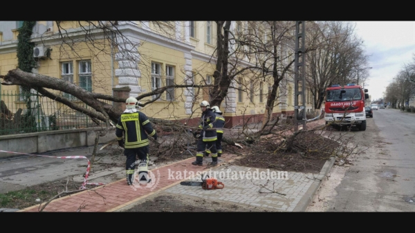 Vármegyénkben is károkat okozott a vihar