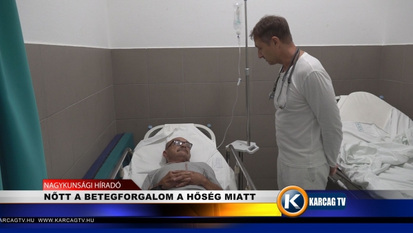 NŐTT A BETEGFORGALOM A HŐSÉG MIATT