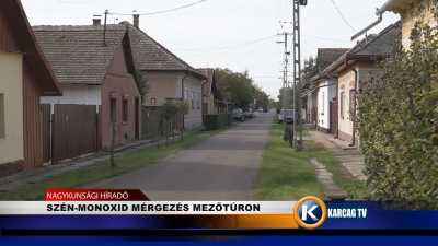 SZÉN-MONOXID MÉRGEZÉS TISZAFÜREDEN