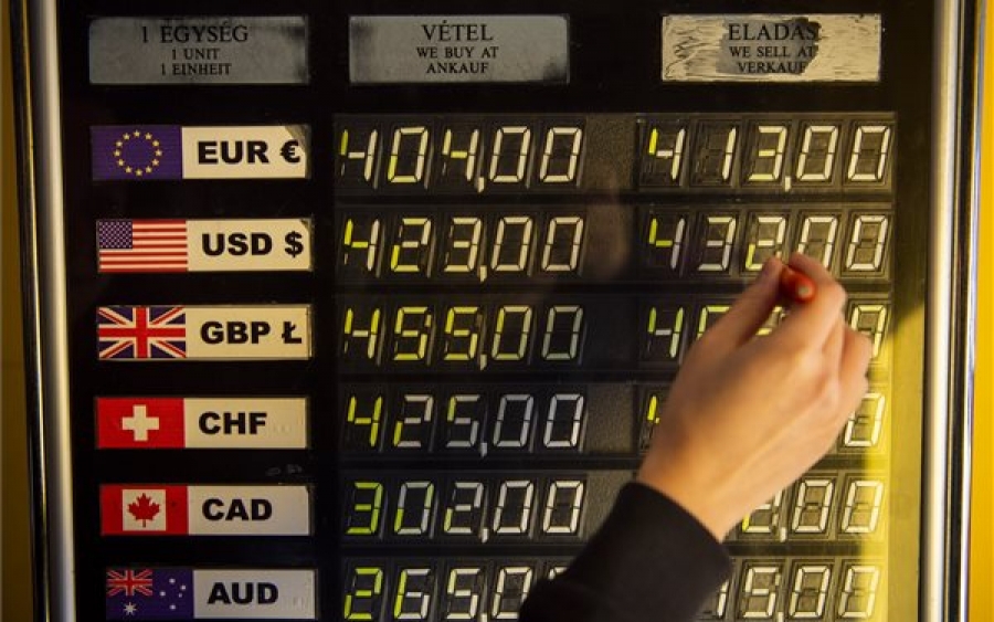 Devizapiac - A frankkal és a dollárral szemben új mélypontot ért el a forint