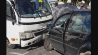 Kisteherautóval ütközött egy autó Túrkevén
