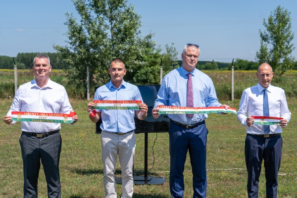 Biztonságos azbesztpala-lerakó épült Tiszafüreden